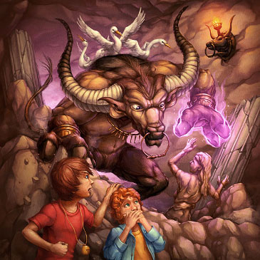 Fantasy book cover illustrations.